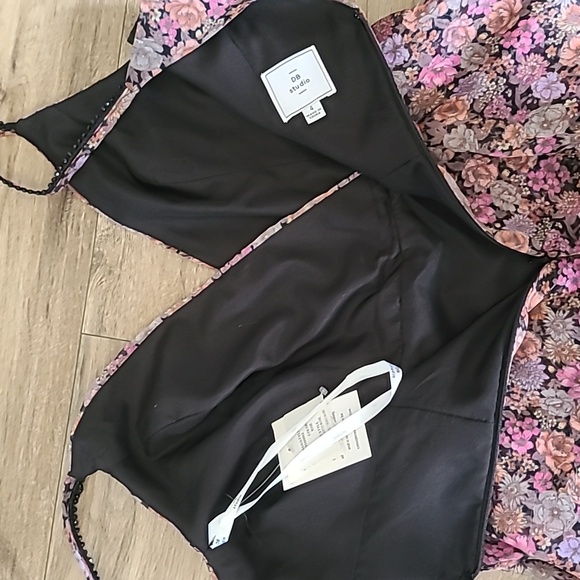 David Bridal Floral Rhinestone Dress, Nwt, Sz 4 - Picture 12 of 15